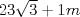 TEX: $ 23\sqrt{3} +1 m$