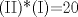 TEX: (II)*(I)=20