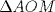 TEX: $\Delta AOM$