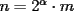 TEX: $n=2^\alpha\cdot m$