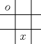 TEX: $$\begin{array}{c|c|c} o  &    &   \\ \hline    &    &    \\ \hline    &  x  &     \end{array}$$