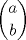 TEX: $\displaystyle \binom{a}{b}$