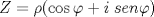 TEX: \[<br />Z = \rho (\cos \varphi  + i\;sen\varphi )<br />\]