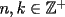 TEX: $n,k\in\mathbb{Z}^+$