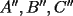 TEX: $A'',B'',C''$