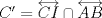TEX: $C'=\overleftrightarrow {CI}\cap  \overleftrightarrow {AB}$