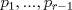 TEX: $p_1,...,p_{r-1}$