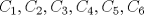 TEX: $C_1, C_2, C_3, C_4, C_5, C_6$